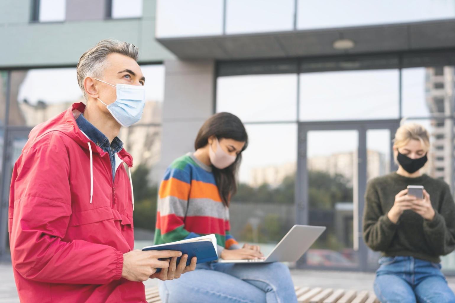 Financial planning session with client portfolio review